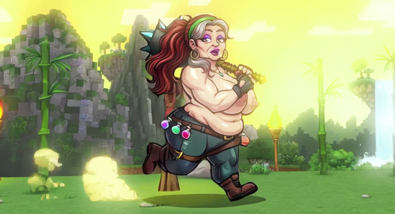 AI Porn: Big Bouncy Gaming Tits