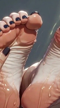 SSBBW, massage des pieds à l’huile, gros plan - gros pieds et orteils magnifiques
