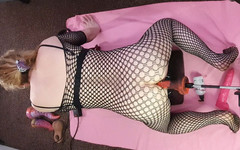 Spike Essex: Úžasná milfka maraton anální dildo stroj masturbace