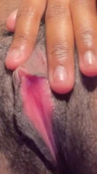 Big Clito Masturbation