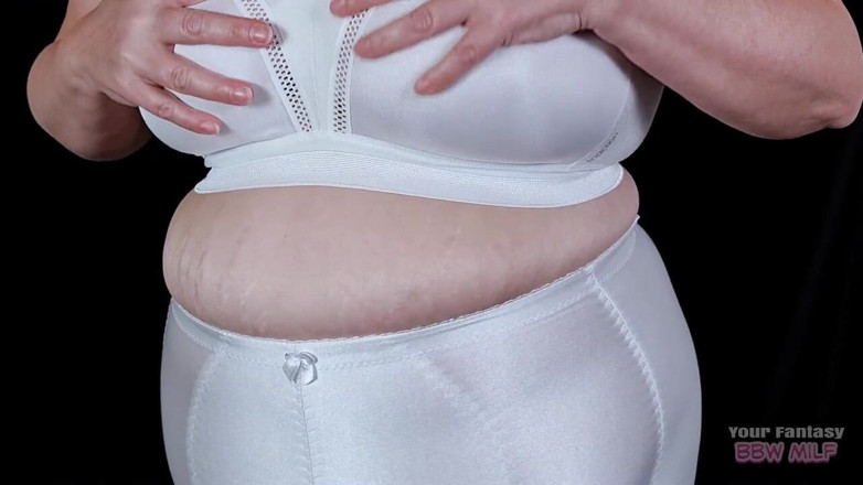 BBW_Wife: Retro Granny Panties and Bra - My Mature MILF Hairy Cunt...