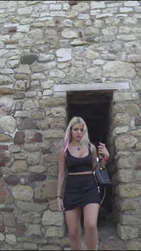Mouth Cum in the Castel Park