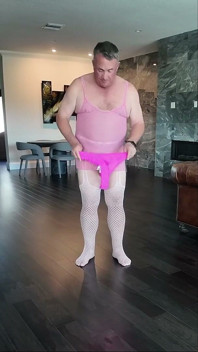 Dispay'da tam pembe koleksiyon