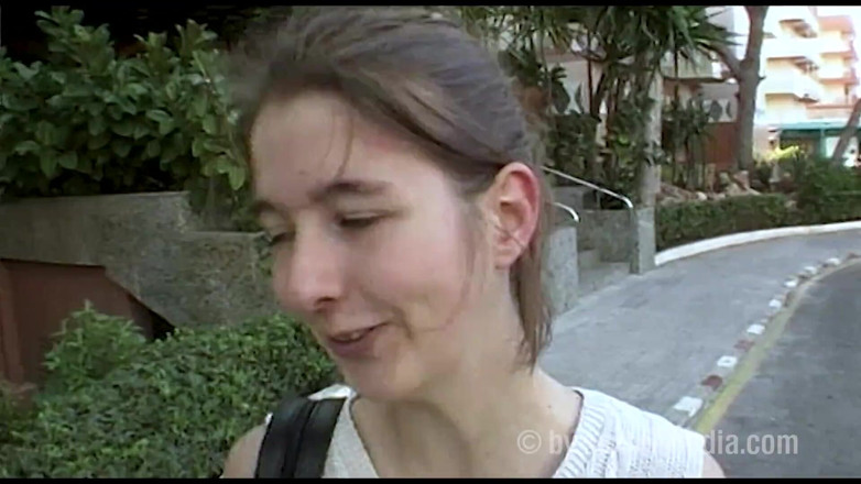 Sextermedia by Pete: Dark Blonde Teen Girl Shyly Shows Her Pussy