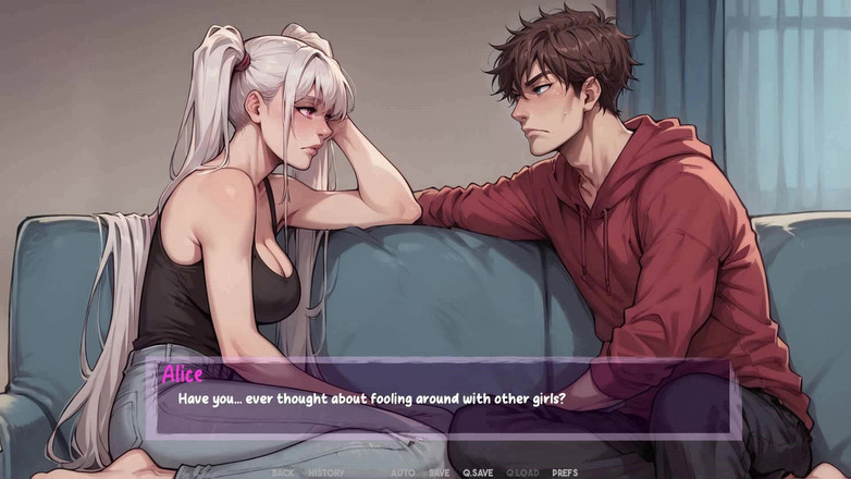 Dirty GamesXxX: Тіні амбіцій: подруга хоче поділитися своїм хлопцем, щоб підвищити її впевненість - епізод 10