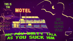 Campsissyboi: Mluví s tebou sprostě, když saješ velkého černého ptáka