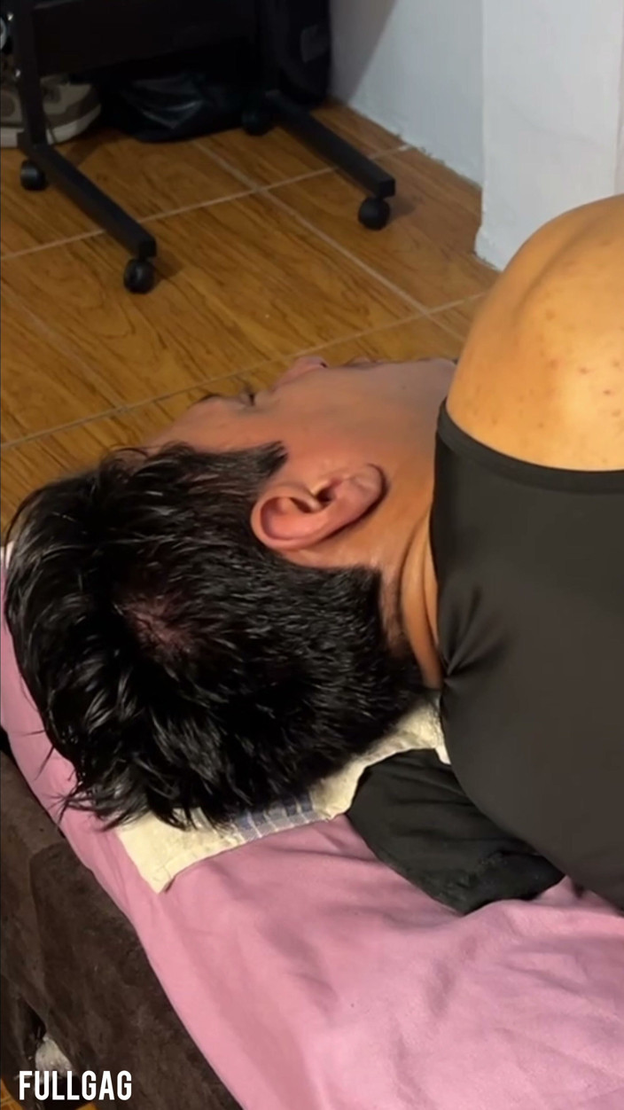 fullgag: Rough Throat Fuck