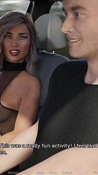 冒険的なカップル:夫は、車内と駐車場エピソード99でセックスをしている彼の妻を見ます