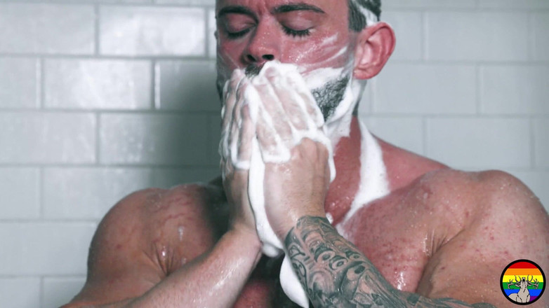 HomoStag: Mông nóng bỏng Jock Bodybuilder Slay slay giật tắt