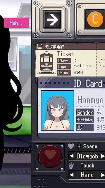Rakumo: รถไฟหีสาวมาเฟีย [เกมเพลย์] [เกมเฮนไท]