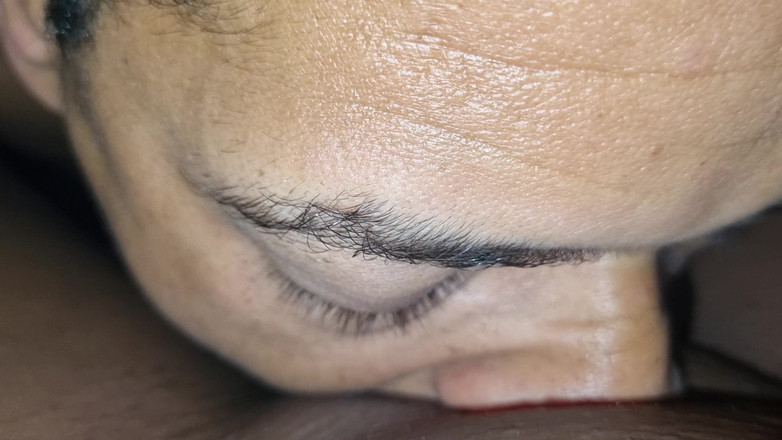 Amanda the black panther: Jag knullade min oskuld styvsyster 23 cm kuk