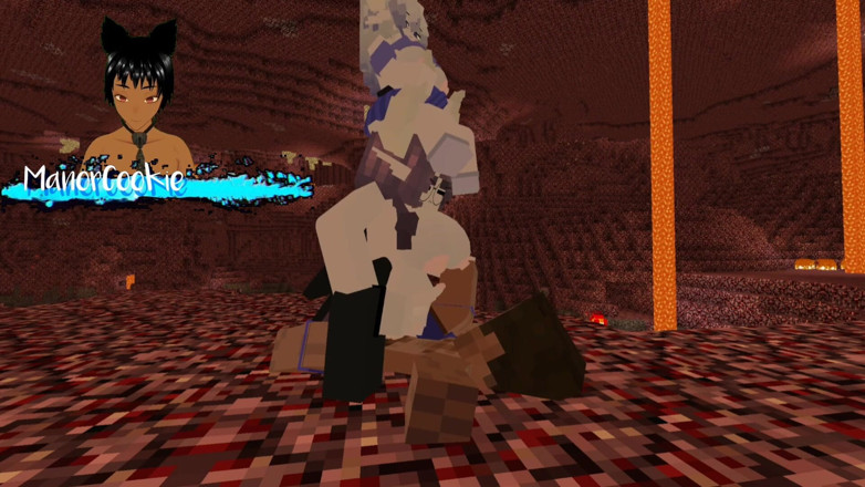 Manor Cookie: Minecraft jenny mod làm tình galath một succubus và đụ qua đường...