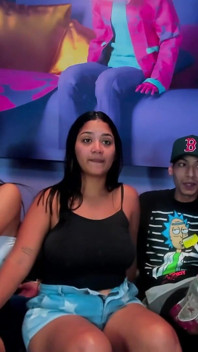 Intense Blowjob Party by a Foursome of Hot Latinos After College