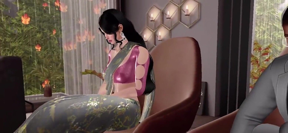 Saloni bhabi: Une bhabhi saloni se fait baiser par le meilleur ami...