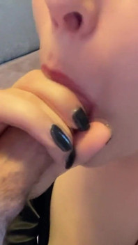 Big Cumshot in Mouth!