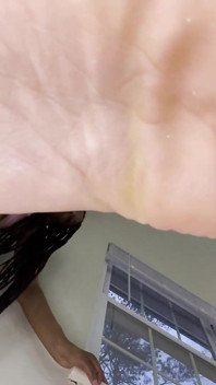 Her Massive Feet Hover Your Face