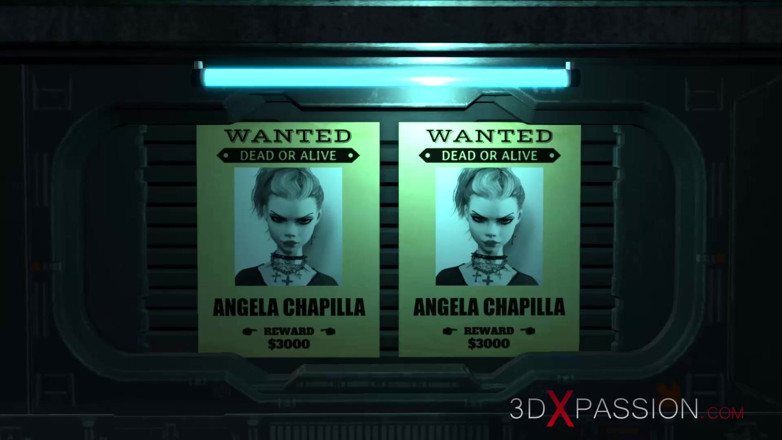 3dxpassion-transgender: Cyberpunk sesso con una ragazza sexy super calda! Macchina del...