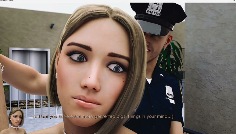 XXX Games Bunk: Special Request - Gameplay - Roleplay - Police Cavity Search and Forced Orgasm