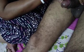 Indian Bengali Housewife Boudi Massage Cock