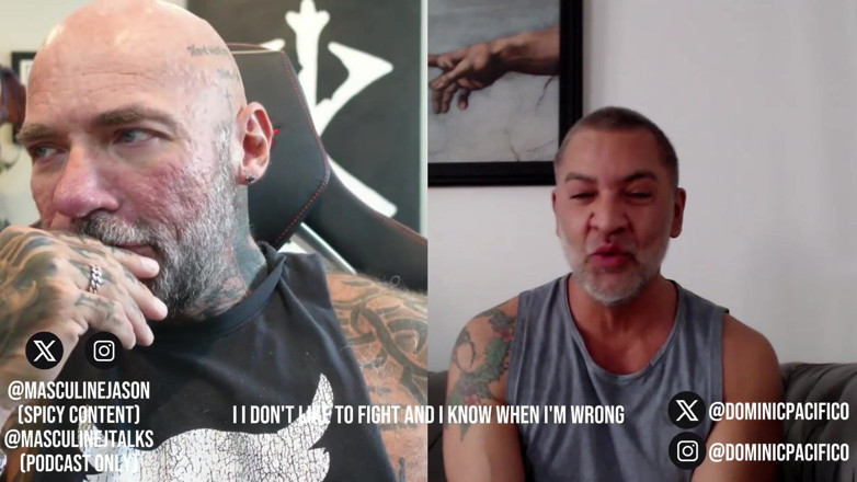 Raw and Uncensored with Masculine Jason: Confessioni porno star - Dominic Pacifico episodio 202