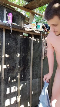 Ducha Al Aire Libre, Sexo Oral, Pareja