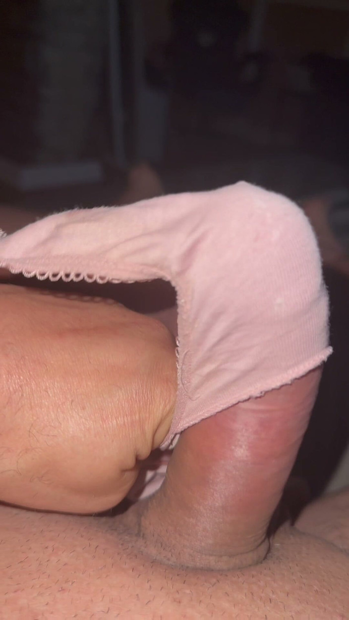 Bigbrook45: Satin Pink Pantie Crush