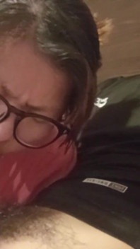 Single Stepmom I Met on Facebook Comes Desperately to My Apartment to Suck My Cock
