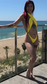 Shana Grimoire X Solougo, Oiled Bikini Massage on the Rooftop, Day 17