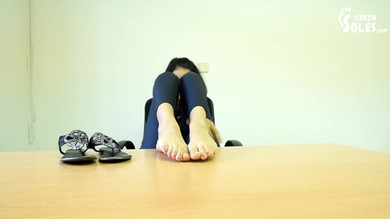 Czech Soles - foot fetish content: Smelly bare feet dirty talk POV