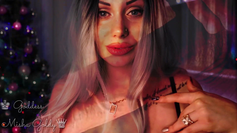 Goddess Misha Goldy: I will make you cum with my mesmerizing ASMR gay...