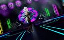 Velvixian: Genshin Impact - Eula danse sexy en collants