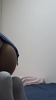 No Bra Apron Uniform Natural Boobs, Mini Skirt Legs and Thighs, Micro Thong G String, Cute Japanese Maid Sexy Room Cleaning