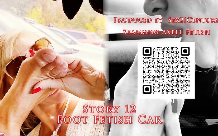 Sex21 Century: Story #12. Blonde MILF Licks the Driver&amp;#039;s Feet and Sniffs Socks....