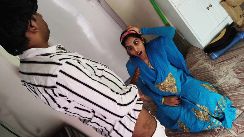 Bobbypranav: Adik tiri pemalu india dientot habis-habisan sama besar pria kulit...