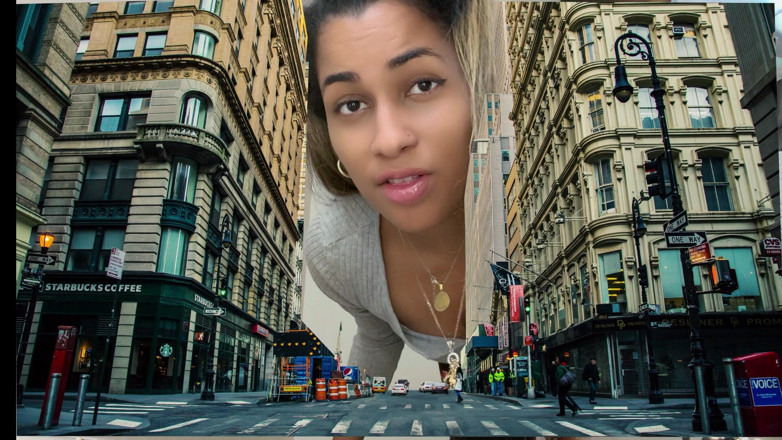 Mya Mula Goddess: 屈膝の巨人女屈辱