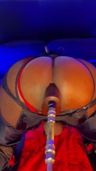 Creamy Butt Machine Fuck