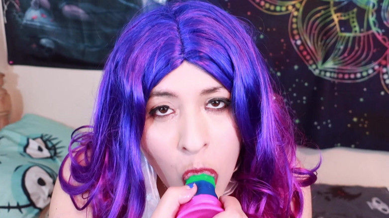VickyVixen: Deepthroating Witch