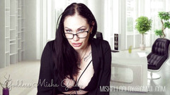Goddess Misha Goldy: Sexuální terapeut-fantasy b-mailing-fantazie, když si nezadržitelně honíte!
