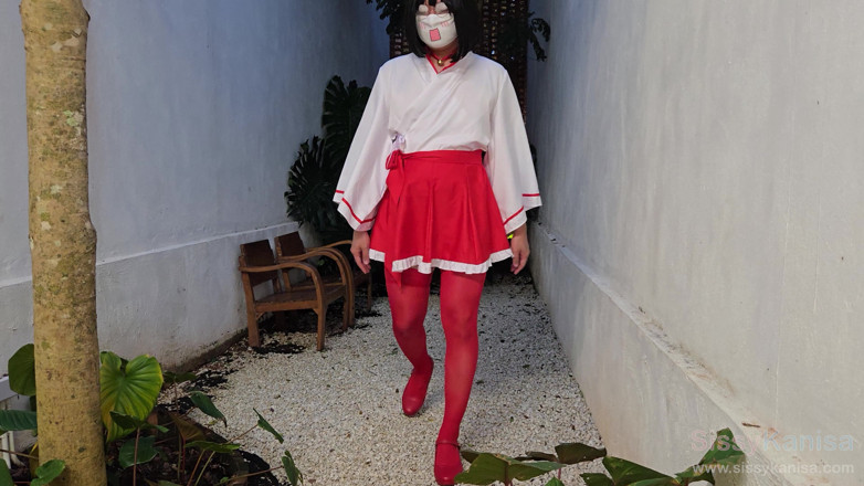 SissyKanisa: Sluty Miko Sissy Kanisa Part 2: Outdoor Walk in a Rock...