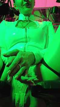 Dominatrix Eva Latex Solo Facesitting Femdom Slipje Grote Kont MILF BDSM Fetisj Hete hakken Gonzo Wit Pvc Jurk