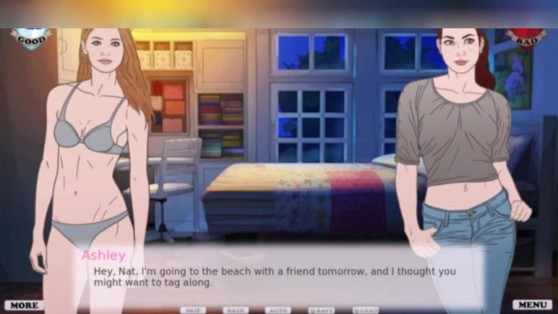3DXXXTEEN2 Cartoon: Un voyage à la plage. Dessin animé porno en 3D, sexe