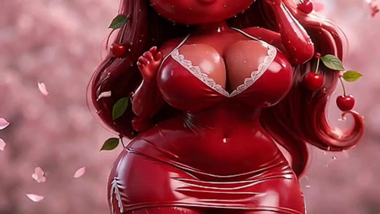 Animate golden: Masum ama sürtük Cherry - senin için edepsizce konuşuyor ve twerk...