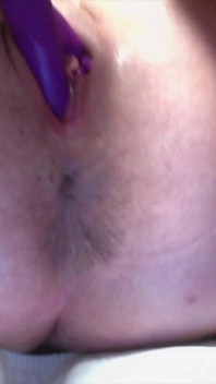 Hot MILF Closeup Dildo Play with Her New Toy