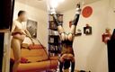 Spiel_maschinerie: Hanging Upside Down Slave Slut Is Whipped, Belted &amp; Hard Rammed