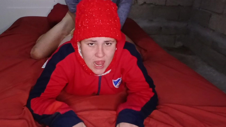 Orgasm anal sex: Латина-девушка страдает анальным сексом