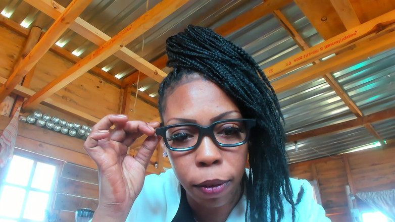 AnalEbony: Role-play Sex Therapist Assisting Client to Jerk off to Get...
