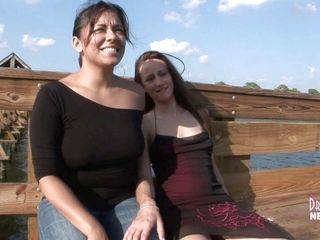 Dream Girls: Two Latinas twerking naked
