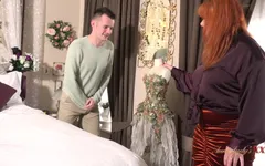AuntJudy'sXXX - Busty Mature Redhead Melanie Seduces Her Interior Designer