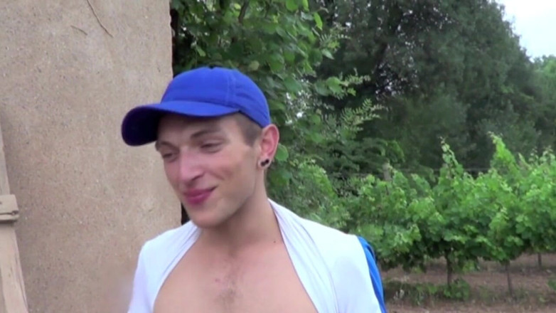 Raw French Bad boys: Подчинение кроссовок в эксхине на улице с французскими пареньками