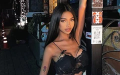 Milk Ladyboy gav mig en lång sensuell avsugning